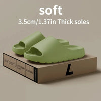 Coconut Slippers Feel like Stepping on Shit Thick-soled Sandals Summer New Non-slip Wearing Sandals